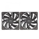 Kit 2 Ventiladores Auxiliar Mfprox2 Negro Mars Gaming
